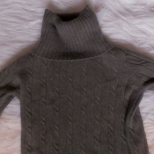 J. Crew Brown Turtleneck Sweater